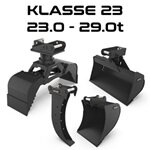 Bagger Klasse 23 - 23.0-29.0t