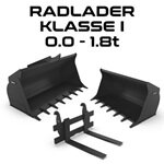 Radlader Klasse I - 0.0-1.8t
