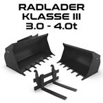 Radlader Klasse III - 3.0-4.0t