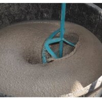Collomix Rührer MKN 120 HF 40117-000 Türkis Linksgewendelt, HEXAFIX-Anschluss, 15-25 Liter Mischmenge