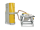 AVOLA  Compact-Filter CF 4 3422 Absauganlage für Baukreissägen, BG-geprüft