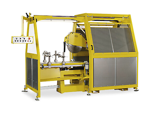 AVOLA  Sondermaschine Steintrennsäge STS / SK mit automatischem Tischvorschub