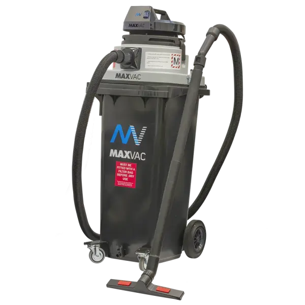 Maxvac Dura Nass-Trockensauger DV-120-MBN-230-EU M-Klasse Filter, 120 Liter, 1200 W