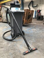 Maxvac Dura Nass-Trockensauger DV-120-MBN-230-EU M-Klasse Filter, 120 Liter, 1200 W