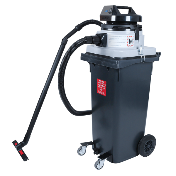 Maxvac Dura Nasssauger DV-120-WBN-230-EU, 120 Liter, 1200 W, mit automatischer Werkzeugsteckdose