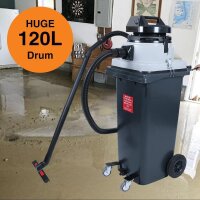 Maxvac Dura Nasssauger DV-120-WBN-230-EU, 120 Liter, 1200...