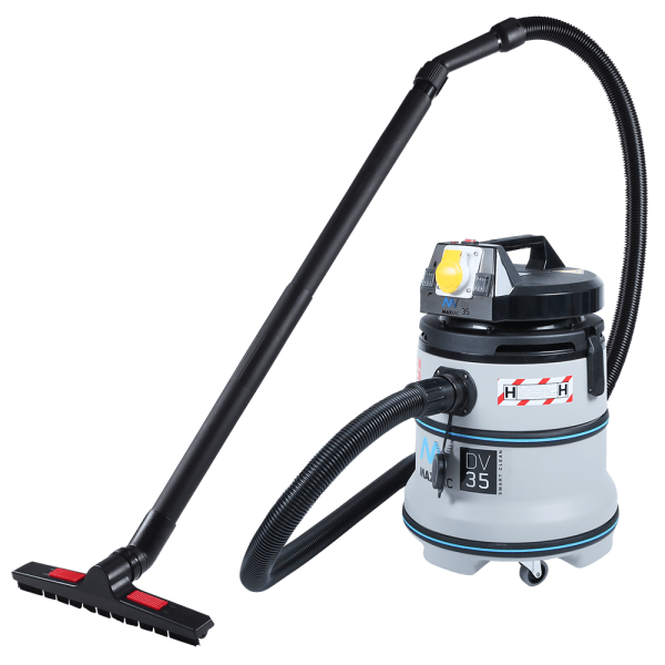 Maxvac Dura Nass- und Trockensauger DV-35-HBA-230-EU H-Klasse SmartClean, 35 Liter, mit Werkzeugsteckdose
