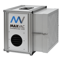 Maxvac Dustblocker Bau-Luftreiniger DB650-EU, HEPA H14,...