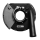Maxvac Dusttool SGS-125 Absaughaube für Winkelschleifer, 125 mm, mit Bürstenkranz