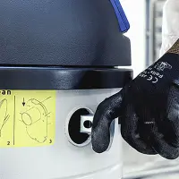 Maxvac Industriesauger Supra SV1-430-MLS-230-EU, Longopac-System, AirPulse Filterreinigung, Klasse M, 2 Motoren