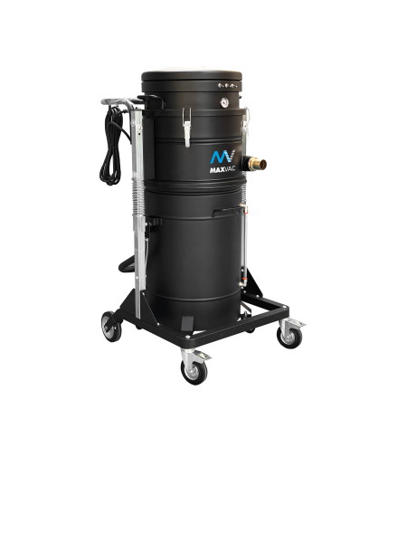 Maxvac Industriesauger Supra SV1-470-LBO-230-EU für Öl und Späne, 3 Motoren, mit Füllstandssensor