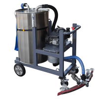 Maxvac Benzinbetriebener Sauger 7000-VU3 Petrovac, 200 L...