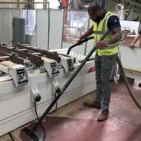 Maxvac EasyReach Staubsaugerset ERD-38-10 Kohlefaser-Saugrohre, 10 m, 38 mm, für Höhenreinigung