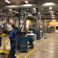Maxvac EasyReach ATEX Reinigungsset ERE-38-10 Kohlefaser, 38 mm, 10 m, leitfähig, für Höhenreinigung