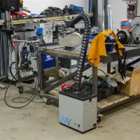 Maxvac WFE 300 Schweißrauchabsauger WFE-300-230-EU, HEPA H13 Filter, 330 m³/h Luftstrom