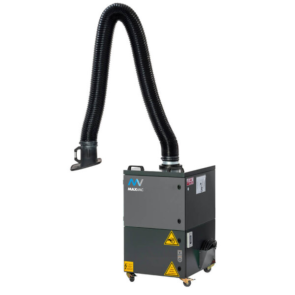 Maxvac Mobile Schweißrauchabsaugung WFE-2800-230-EU 230 V, 3 m Flexarm, 1270 m³/h Luftstrom