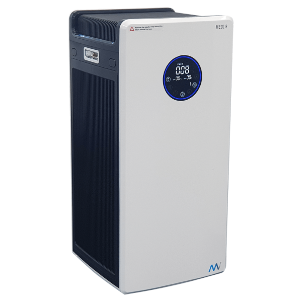 Maxvac UV-C-Luftreiniger Medi 8 DBM8-230-EU, HEPA 13 Filter, 800 m³/h