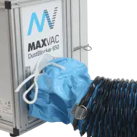 Maxvac Airhose Flexibler Abluftschlauch DBA-1062 für Dustblocker DB650, 150 mm x 6 m, mit Stahldrahtspirale