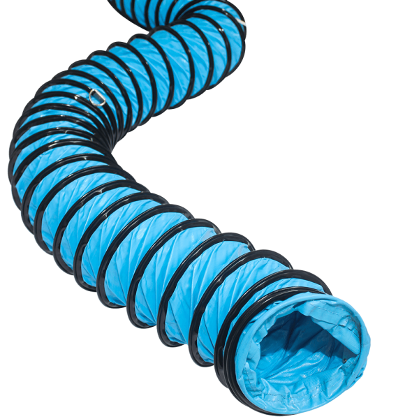Maxvac Airhose Flexibler Abluftschlauch DBA-1057 für Dustblocker DB650, 150 mm x 5 m, mit Stahldrahtspirale