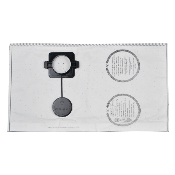 Maxvac Dura Vlies-Staubsaugerbeutel DV-ACC-302-10 für DV15 und DV20, M- & H-Klasse, 10er Packung, 20 L Volumen