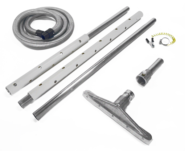 Maxvac Supra Ofenreinigungs-Set SV1-ACC-810 Ø 40 mm, brandsicher, 3 m flexibler Metallschlauch