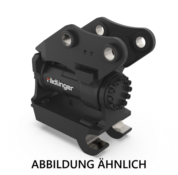RÄDLINGER Tilt 490 mit Schnellwechsler ALPEN A10 2,6-3,5t Klasse 04