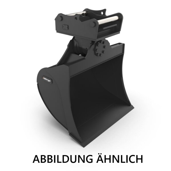 RÄDLINGER Tieflöffel mit Zylinder Breite 1400-1800mm 19.0-23.0t Klasse 19