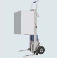 DMS Elektrischer Alu-Treppensteiger mit Lift SCL170AC, 170 kg Tragkraft