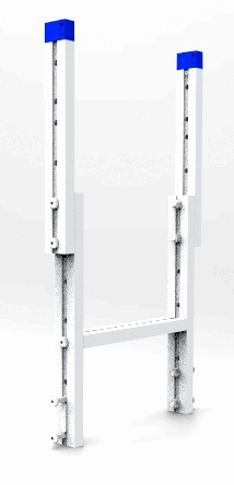 DMS Handgriff AN-16 extra-lang Aluminium, > 210 cm Gesamthöhe, für hohe Transportgüter