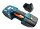 DMS Halbautomatisches Akku-Umreifungs- und Spanngerät JDC13/16 für PP/PET-Bänder, 13-16 mm, 60-2.800 N Spannkraft