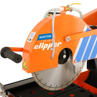 Norton Clipper Steintrennmaschine CM400 Junior 70184630306 Nassschneidetisch, Ø 400 mm, 600 mm Schnittlänge