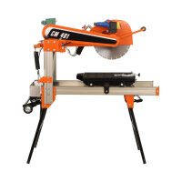 Norton Clipper Steintrennmaschine CM401 70184627017, Ø 400x25,4 mm, 600 mm Schnittlänge