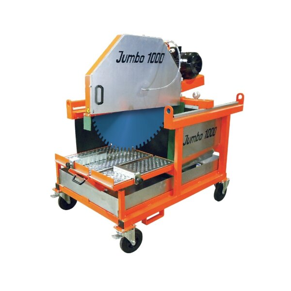 Norton Clipper Blocksteinsäge 70184629335 Jumbo 1000 P13 Easy Start, Benzin Honda, Ø 1000x60 mm, 420 mm Schnitttiefe, 13 PS