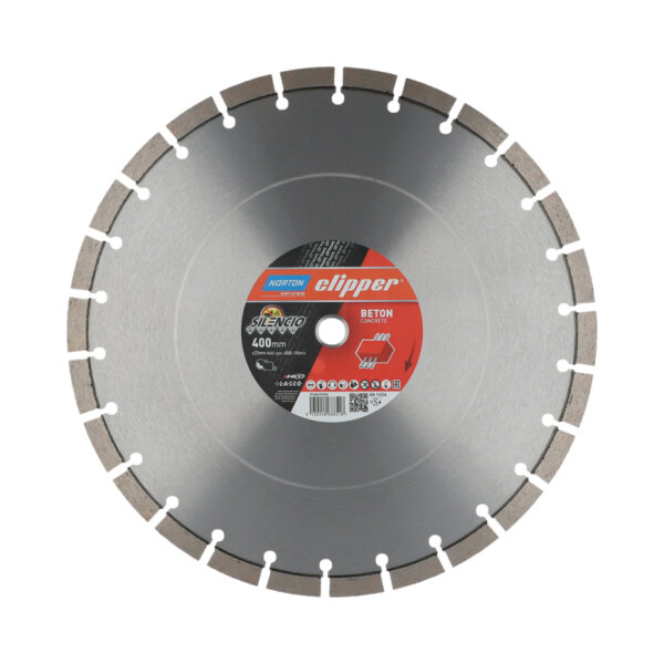 Norton Clipper Diamanttrennscheibe Pro Beton 70184627061 Ø 350x25,4 mm, lasergeschweißt, Nass- und Trockenschnitt