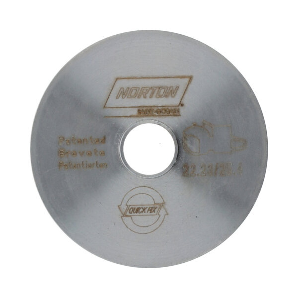 Norton Clipper Reduzierscheibe Quick Fix 70184623894 20/22,23 mm für Diamant-Trennscheiben, EN 13236 zertifiziert