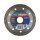 Norton Clipper Diamanttrennscheibe 70184610314 Pro Universal Turbo Ø 115 mm, Bohrung 22,23 mm, Nass- und Trockenschnitt