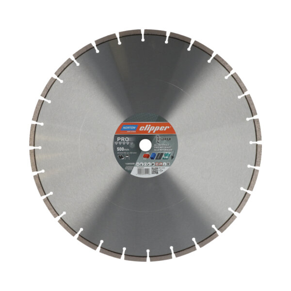 Norton Clipper Diamantscheibe 70184602097 Pro 4x4 Explorer, 500 x 25,4 mm, Universal