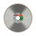 Norton Clipper Diamantscheibe 70184626829 Classic Ceramic, 200 x 30/25,4 mm, für Keramikfliesen, geschlossener Rand