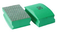 Norton Clipper Diamanthandschleifpad Set 70184603314, 6 Stück im Tragekoffer, für Naturstein und Kunststein