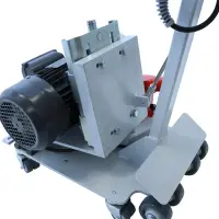 Norton Clipper Fussbodenschlitzfräse CF125 12400100, 400 V, Schnitttiefe 0-25 mm
