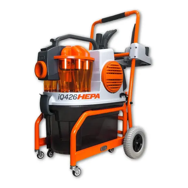 iQ Power Tools Industrie-Zyklonstaubsauger iQ426HEPA CE mit HEPA H14-Filter, 2300 W, 27 kg