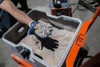 iQ Power Tools Trockenschneidtisch iQ360XT mit integrierter Staubabsaugung, 356 mm Sägeblatt, 114 mm Schnitttiefe